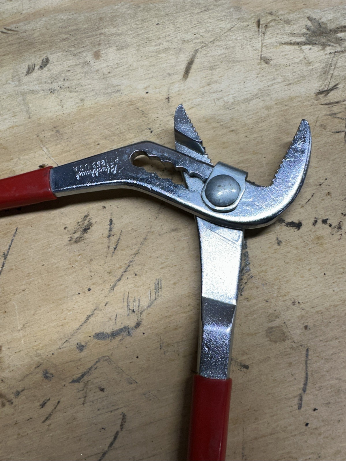 Blackhawk PT1253 Water Pump Pliers 9.5” Tongue Groove USA Slip Joint