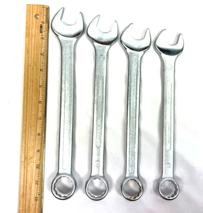Vintage Black & Decker Metric West Germany Combination Wrench Set 23-26mm CR-V