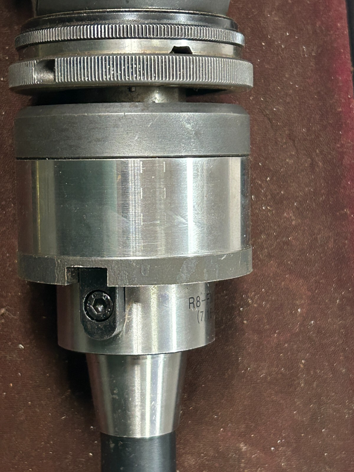 MACHINIST OfCe TOOL MILL LATHE Narex 1 3/8″ Adjustable Boring Head with R8 Arbor