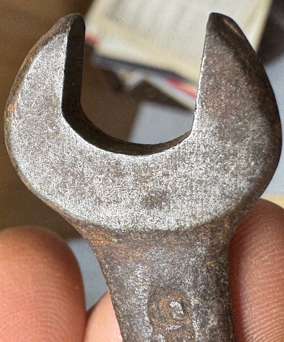 VTG WWII Barcalo Buffalo USA 25 26 Open End Wrench 1/2″ x 9/16″ Drop Forged Tool