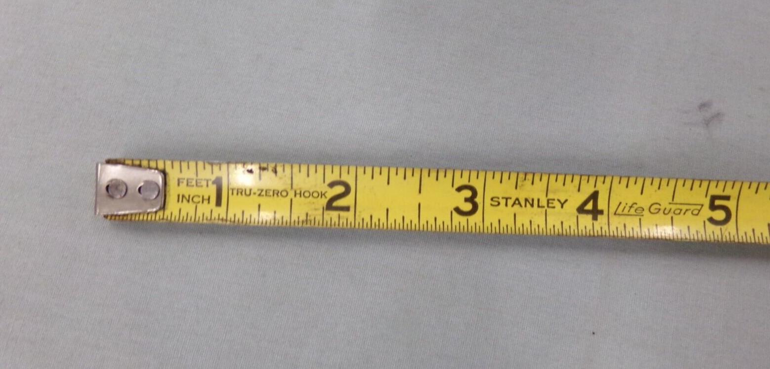 Vintage Master Tufboy Tape Measure Eight Foot No. 308 Tool Box Measuring Tape