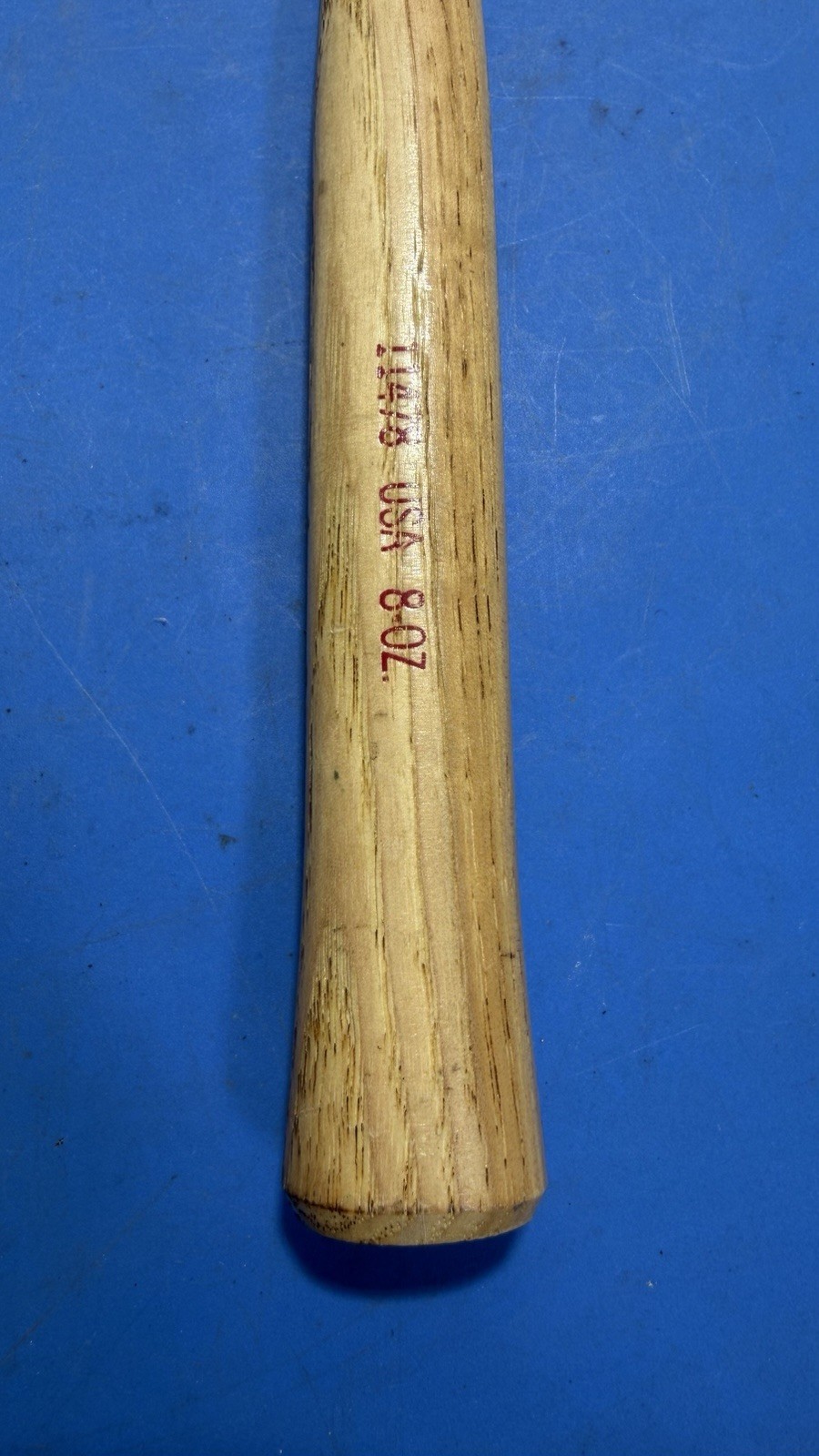 Plumb Vintage Ball Peen Hammer Wooden Handle USA 11 1/2” Long
