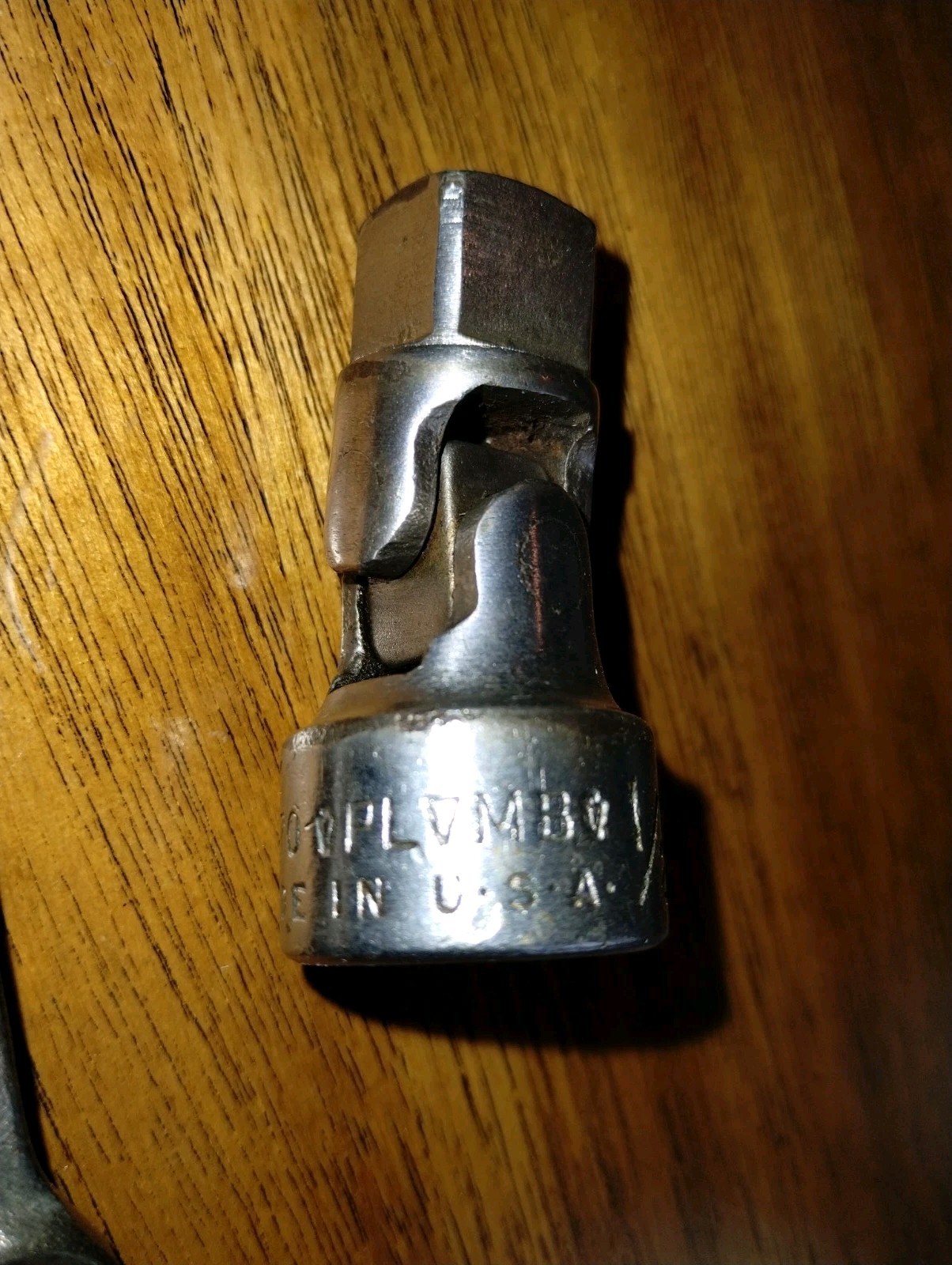 VINTAGE Plvmb 3/8″ 12-POINT Combo WRENCH No. 1212-USA plus Plumb 1/2″ Universal