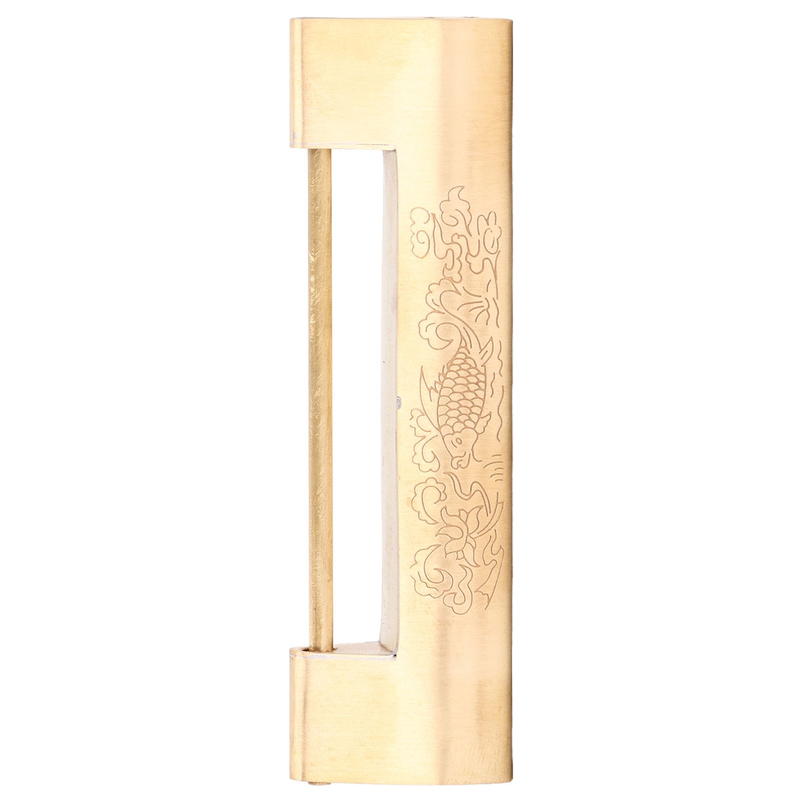 Chinese Old Style Padlock Durable Brass Material For Cabinets Easy To Use