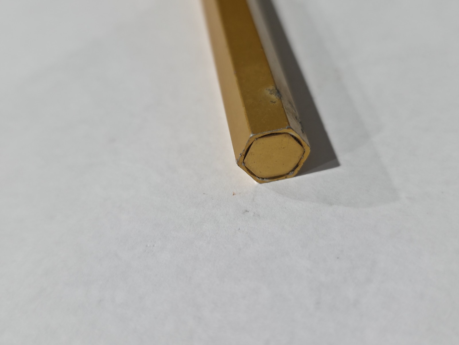 Vintage Stevens Gold Tone Pocket Spirit Level With Clip