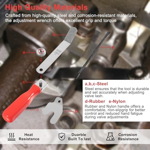 2124332 Engine Brake Feeler Gauge Tool & A308 Offset Valve Tappet Gauge Set