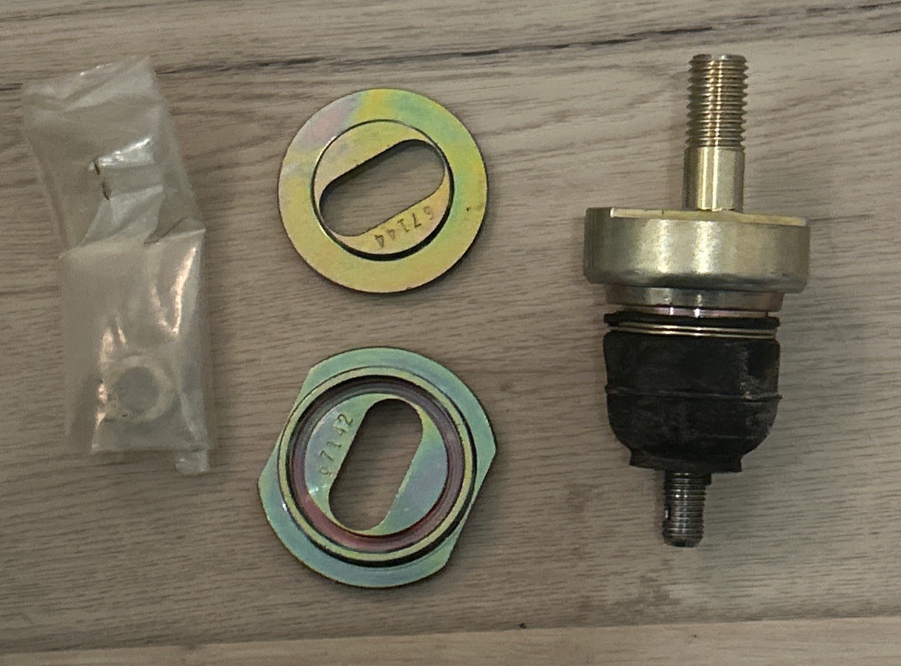 TRQ Front Upper Ball Joint Set Compatible with 90-14 Acura 88-15 Honda