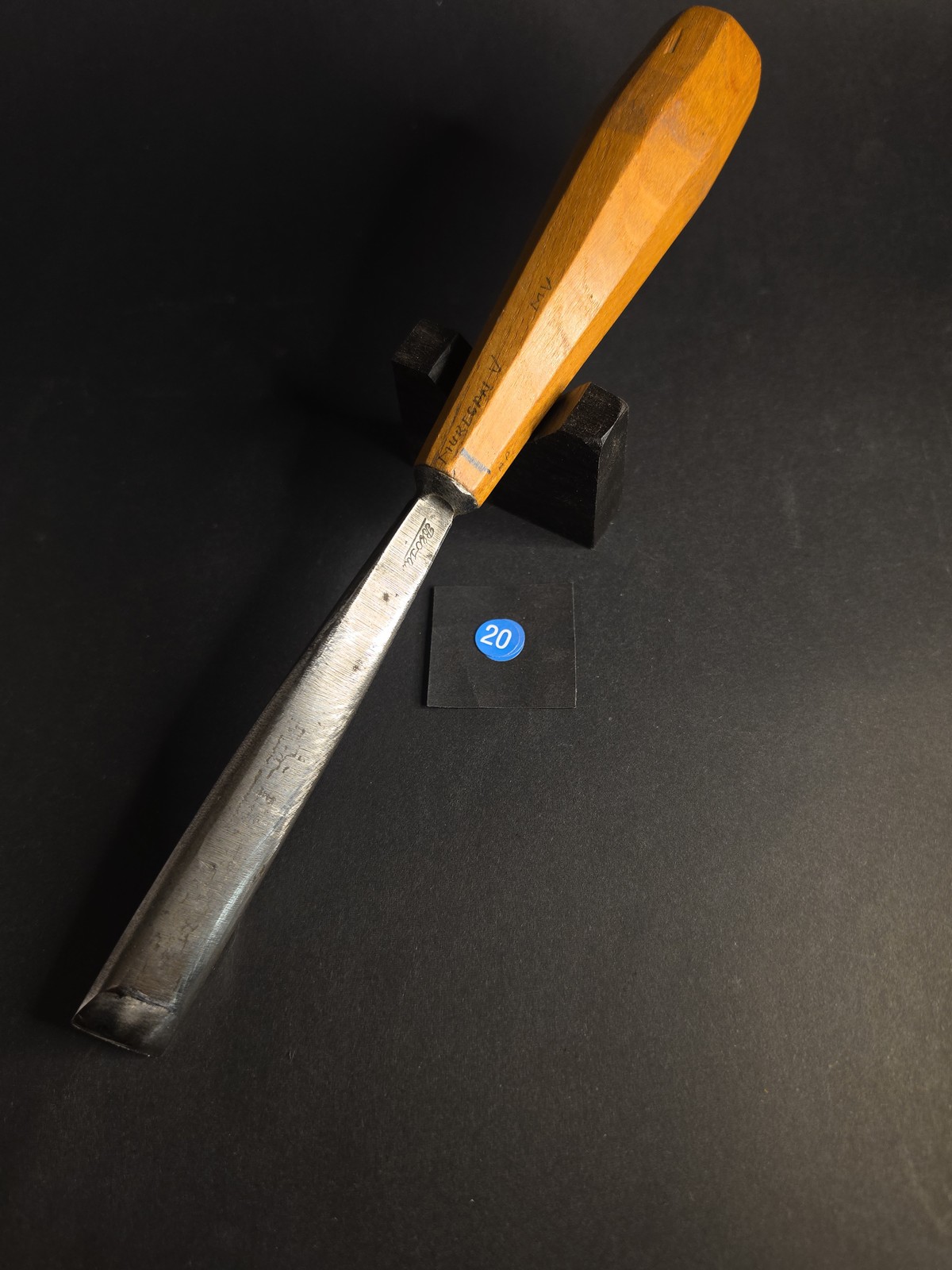 Brosta No 4 Sweep Shallow Gouge 3/4 in Cut Wood Carving Chisel