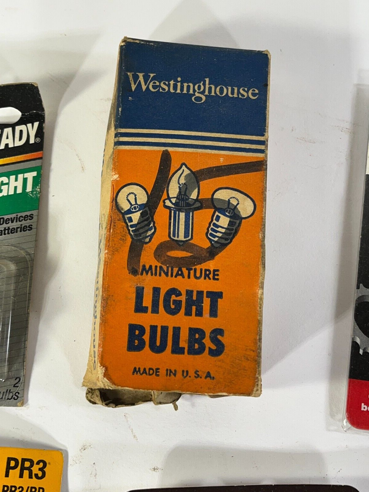 New Old stock flash light bulbs eveready Westinghouse Krypton GE Auto Vintage
