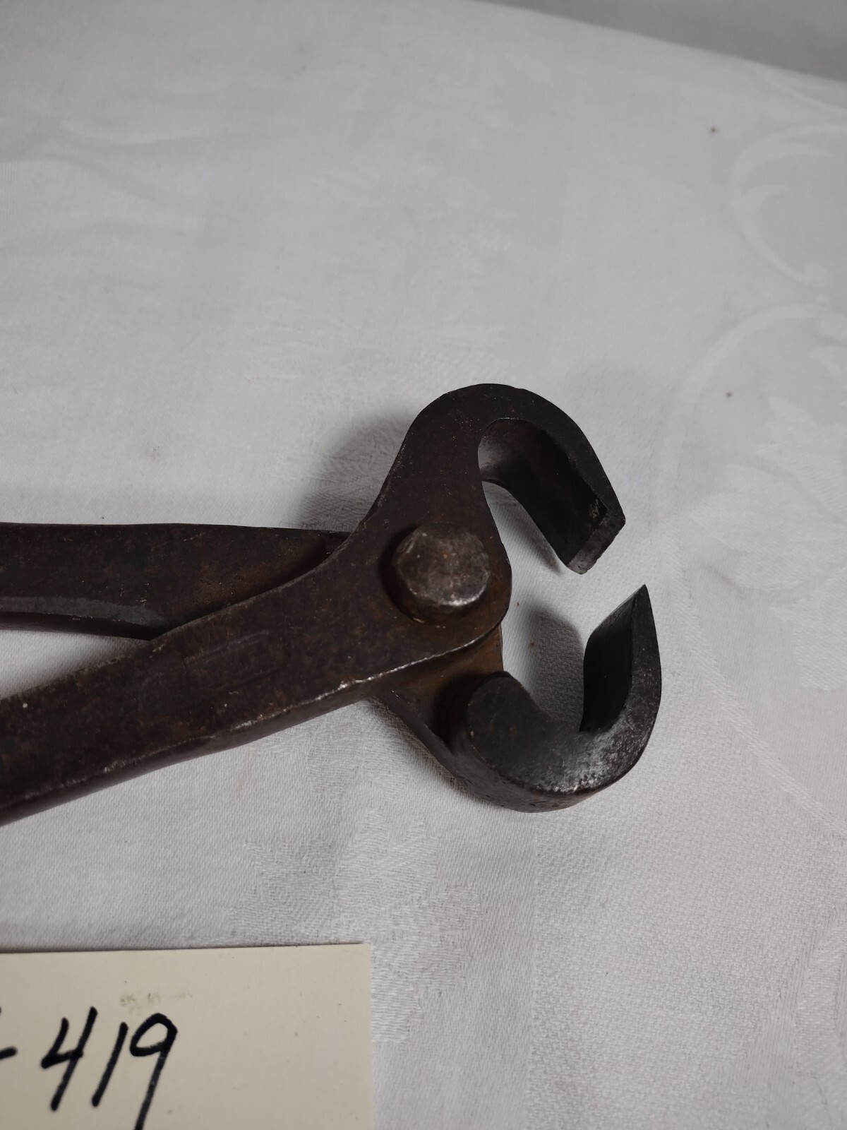 Vtg Enderes End Nips/Cutter Farrier’s Nipper 14” Black Smith (419)