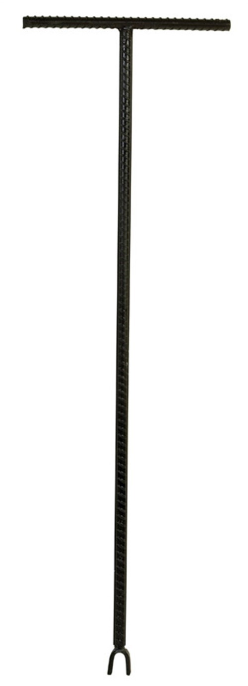 B & K 151-066 Black Steel Street Key 36 Hx5/8 W in. for Open/Close Water Supply