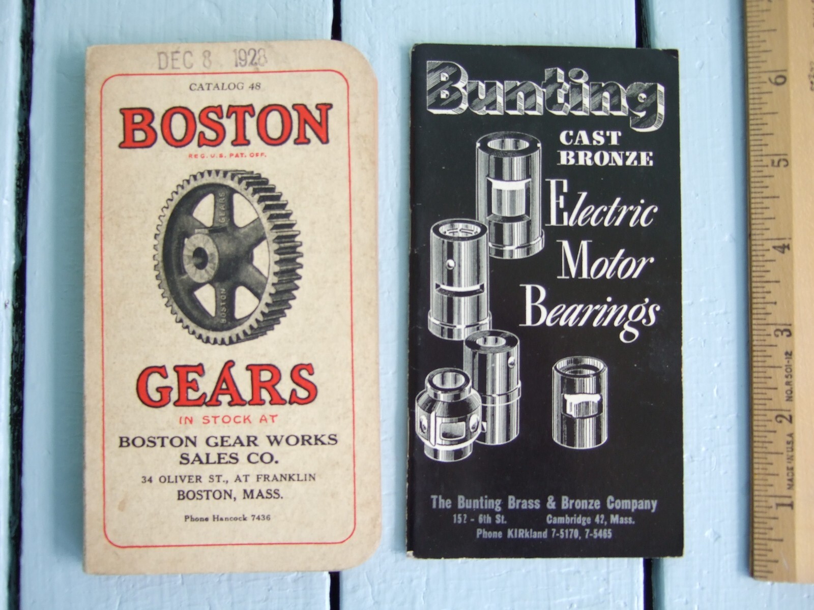 LG Lot of 1910s, 1920s Gear, Ball Bearing, etc. Brochures: Grant, SKF, Fabroil