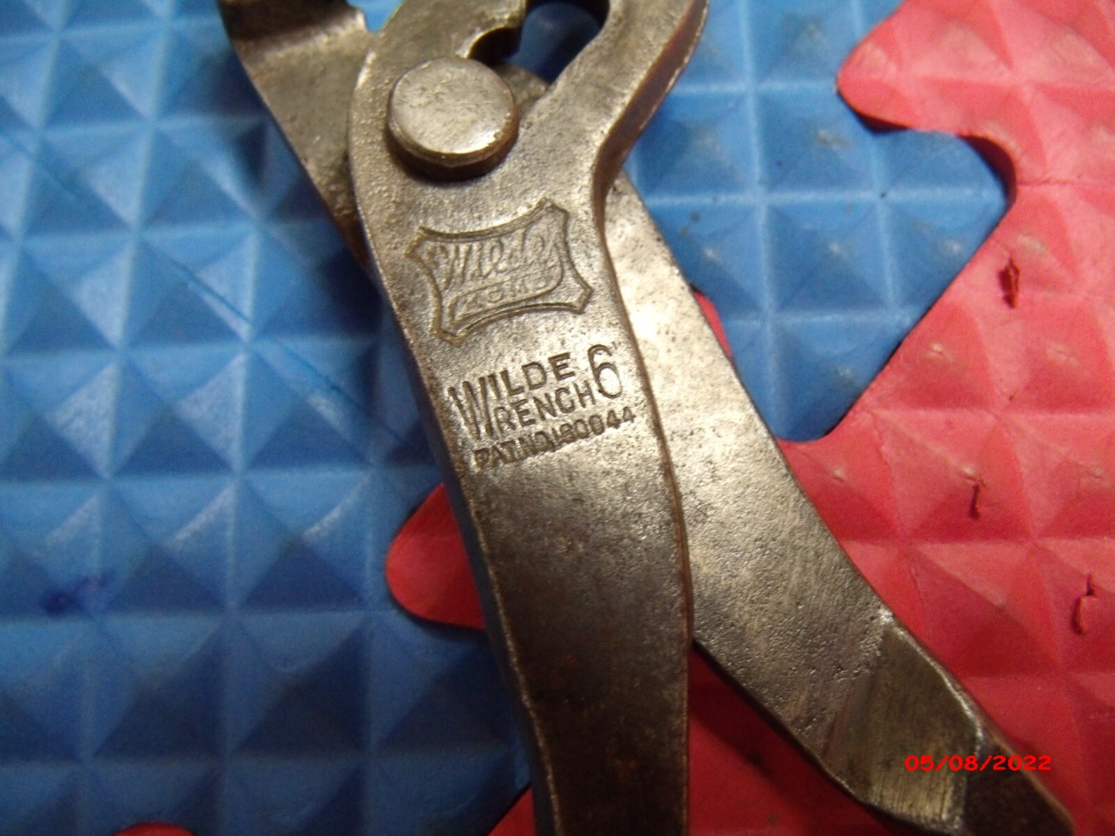 VINTAGE RARE “WILDE WRENCH” 6″ U.S.A. ALLOY STEEL 3 JAW POSITION PLIERS WRENCH