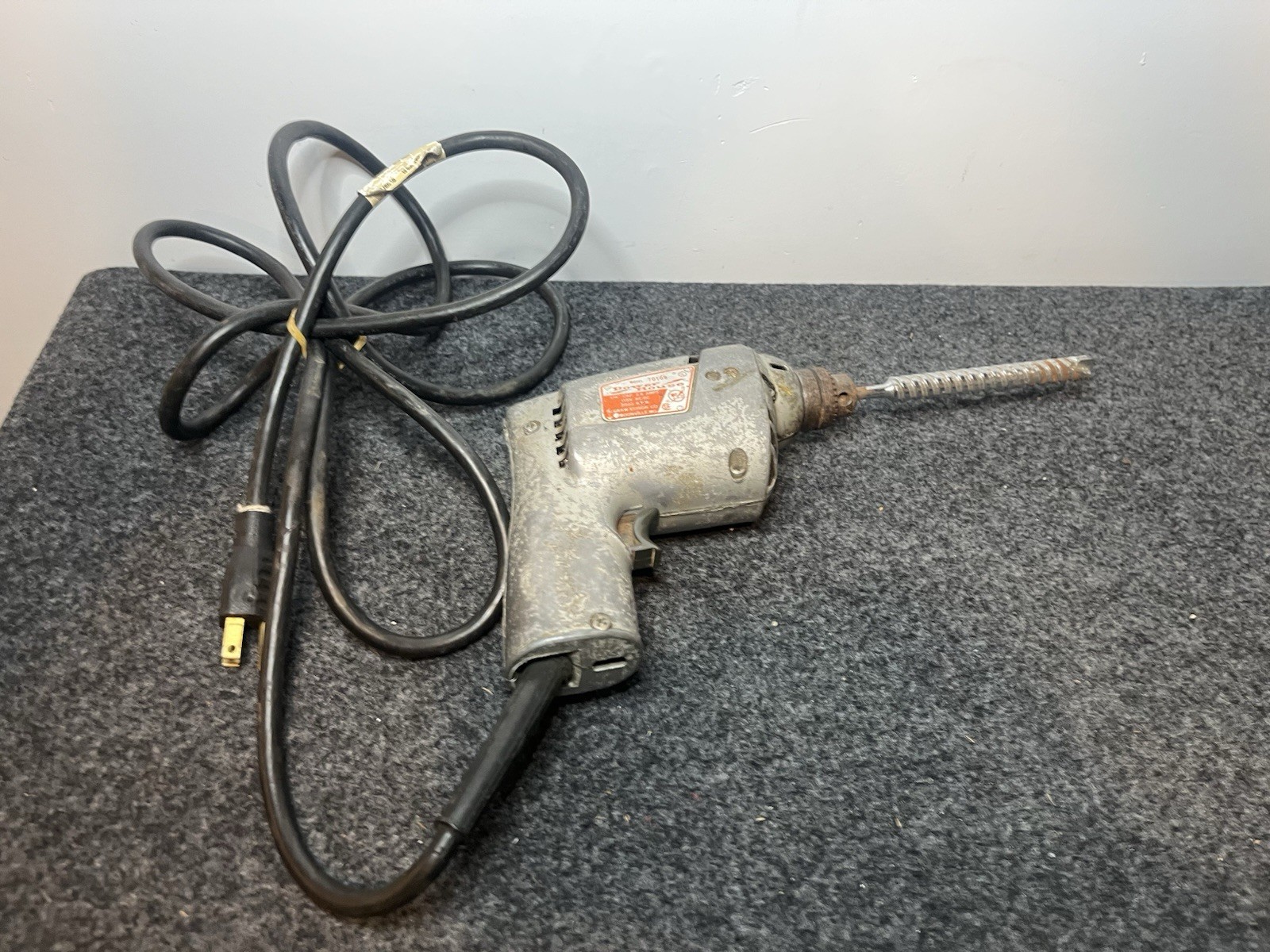 Power House 70108 Electric Drill 1/4” 115V Tested Working Vintage USA