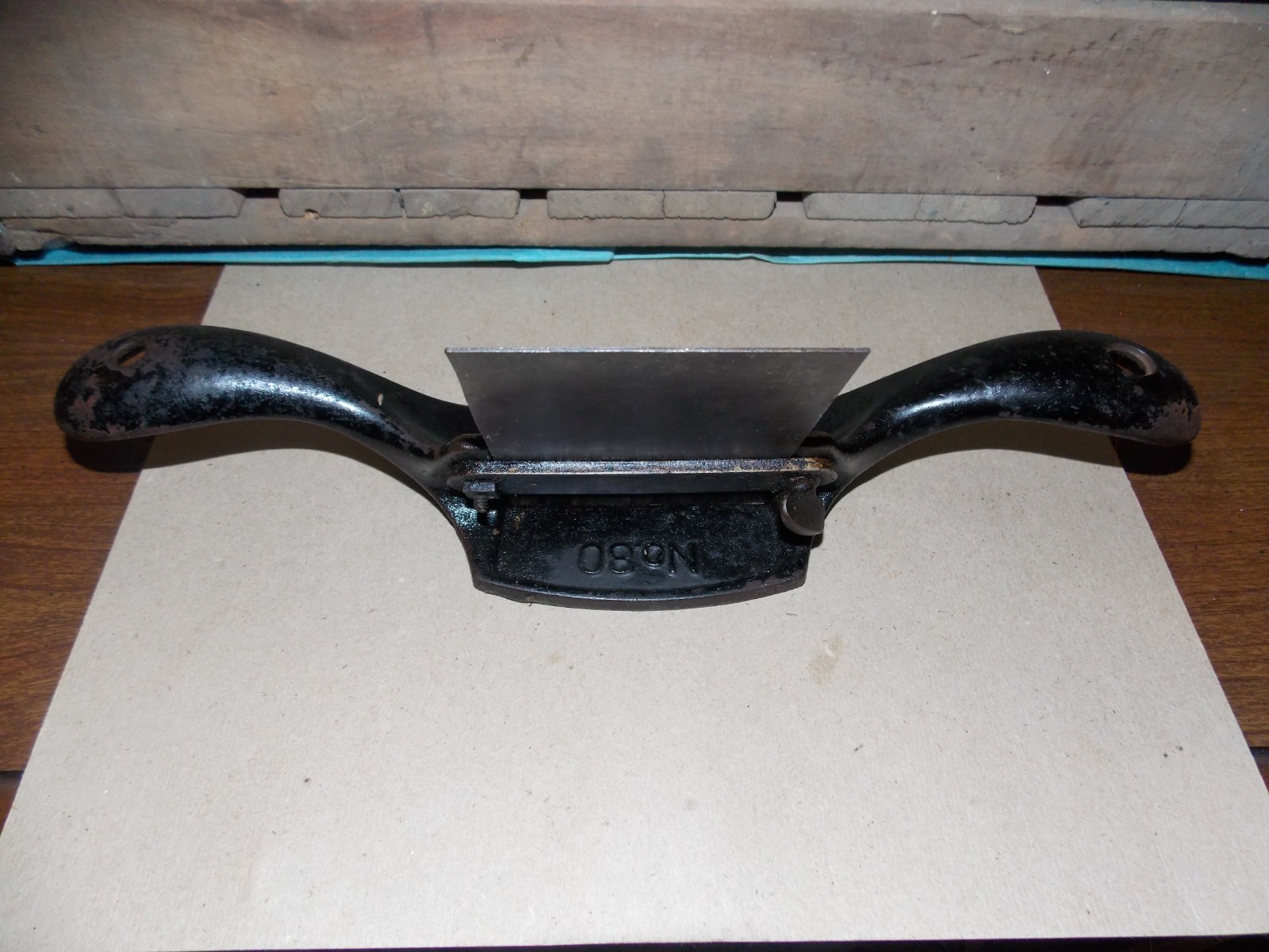 Vintage Stanley No.80 Wood Plane Approx 11.75″ CLEAN 12/26