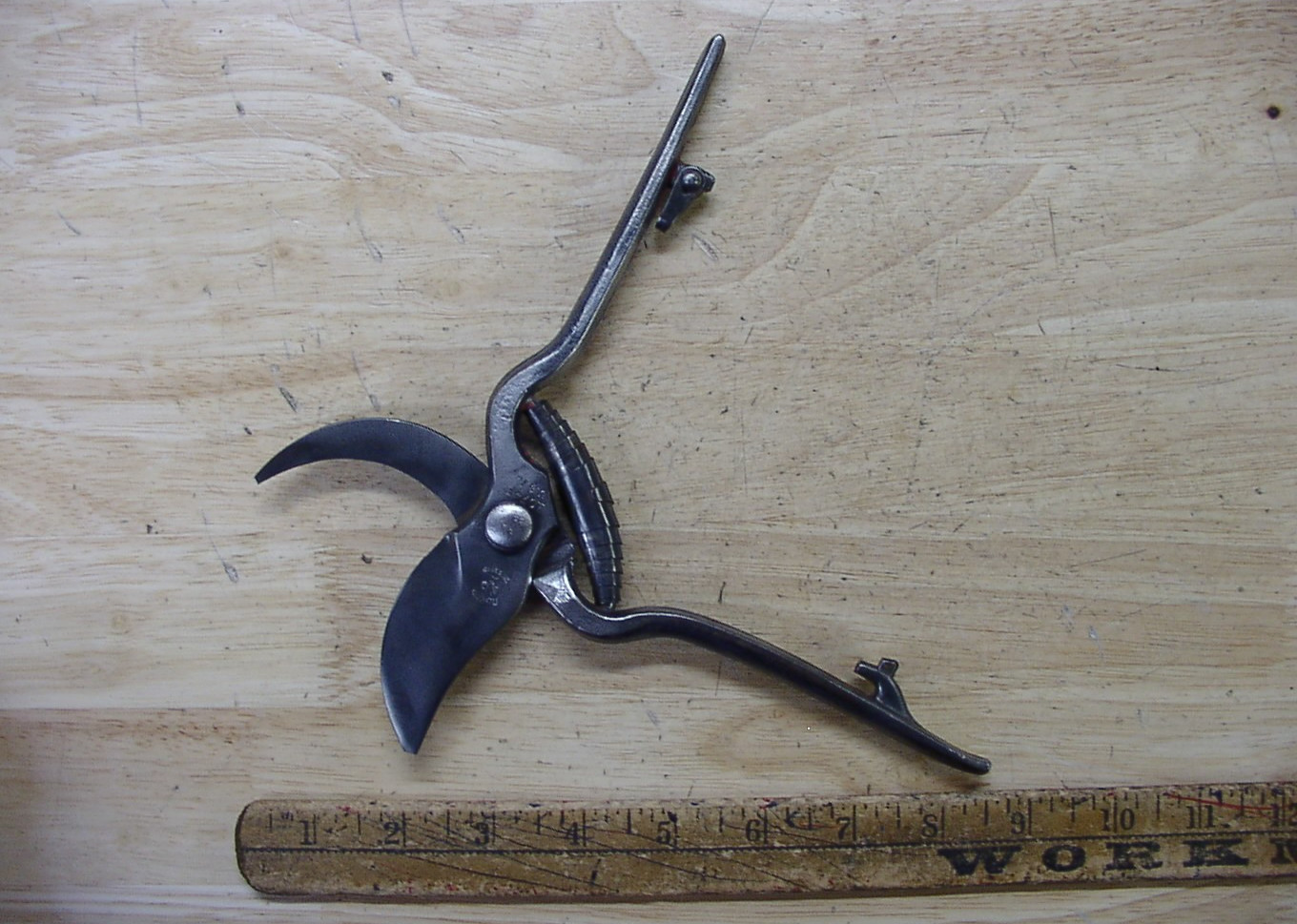 Vintage Boker Tree Brand USA No 107-F Bypass Pruners,8-11/16″,EXCELLENT,L@@K!