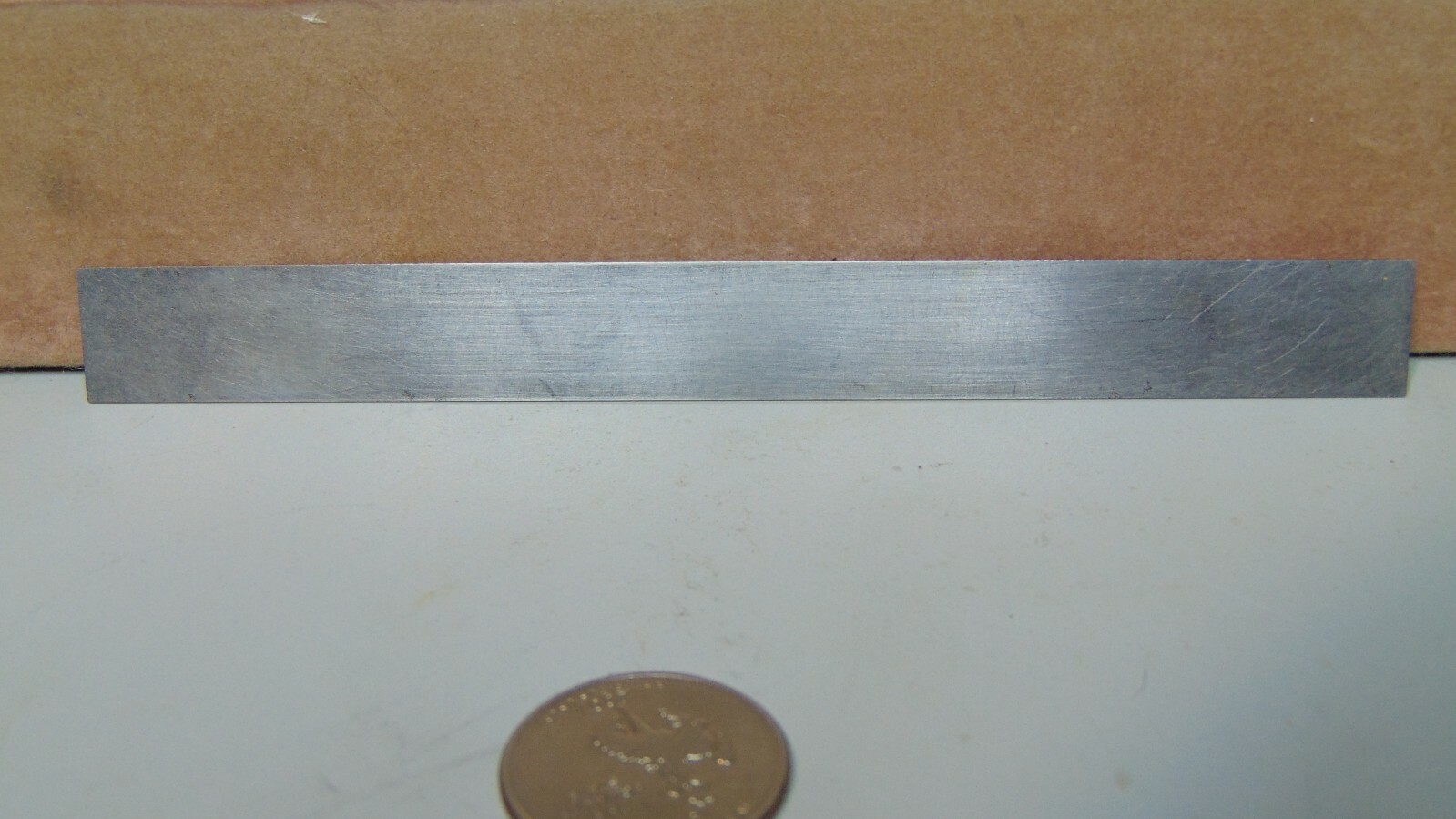 VINTAGE STAR IN A CIRCLE 6″ STAINLESS STEEL RULER USA