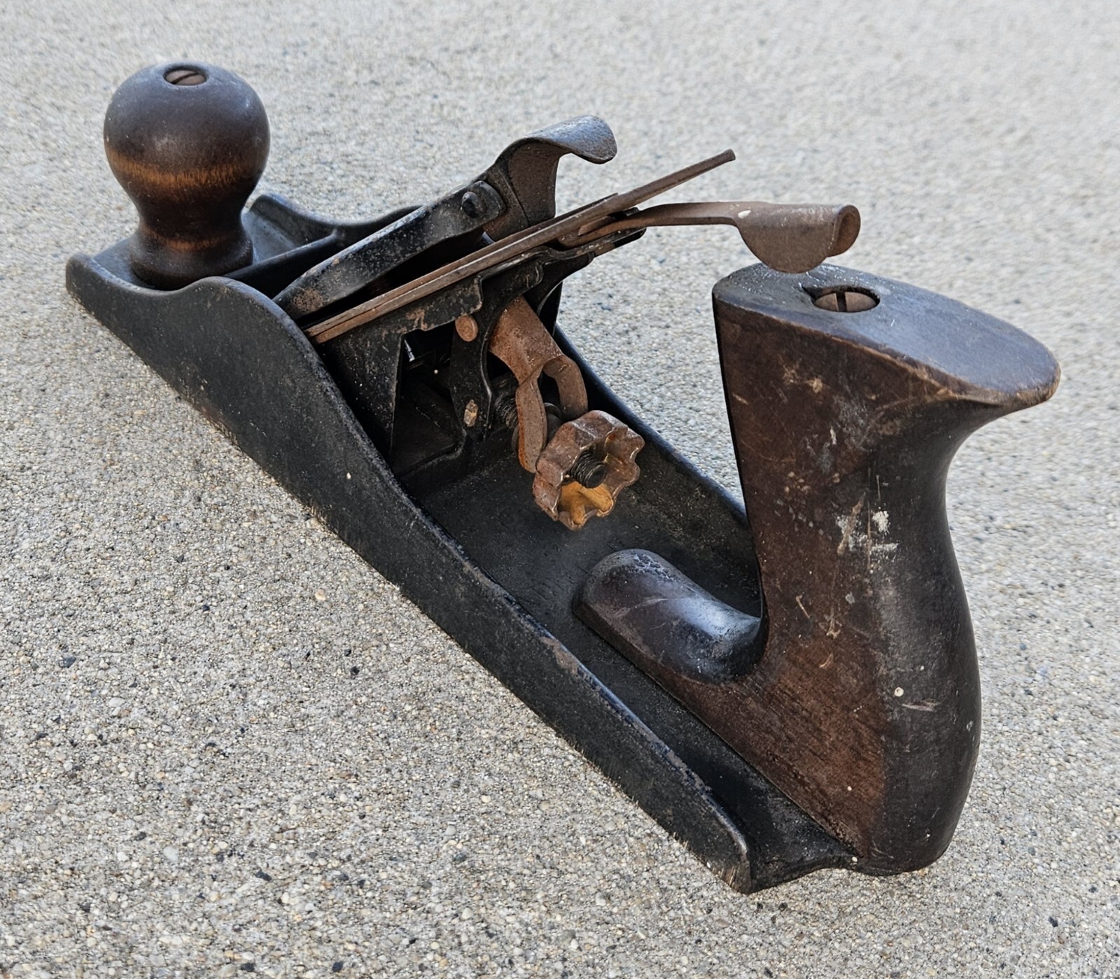 VINTAGE 1950’s WOOD PLANE SMOOTH BASE 10 INCHES LONG