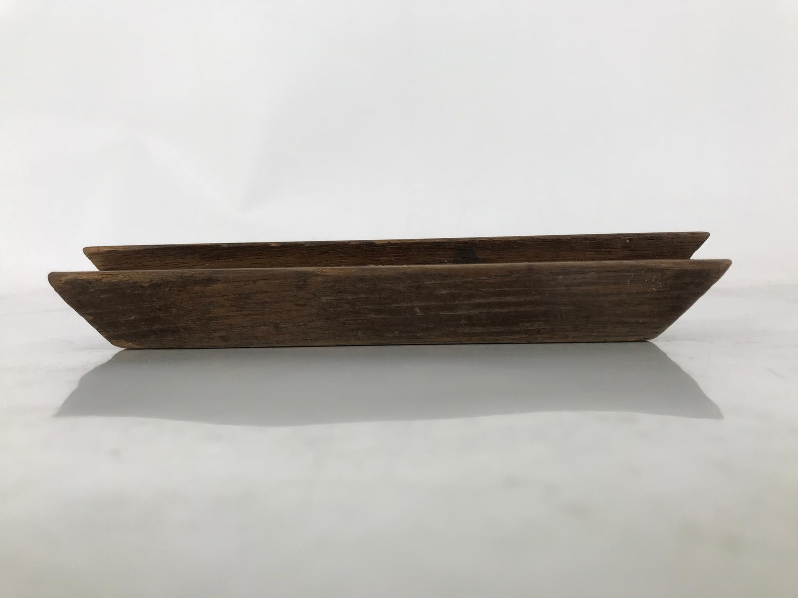 Japanese Wood Angle Ruler Vtg Square Woodworking Carpentry Tool 45degrees T309