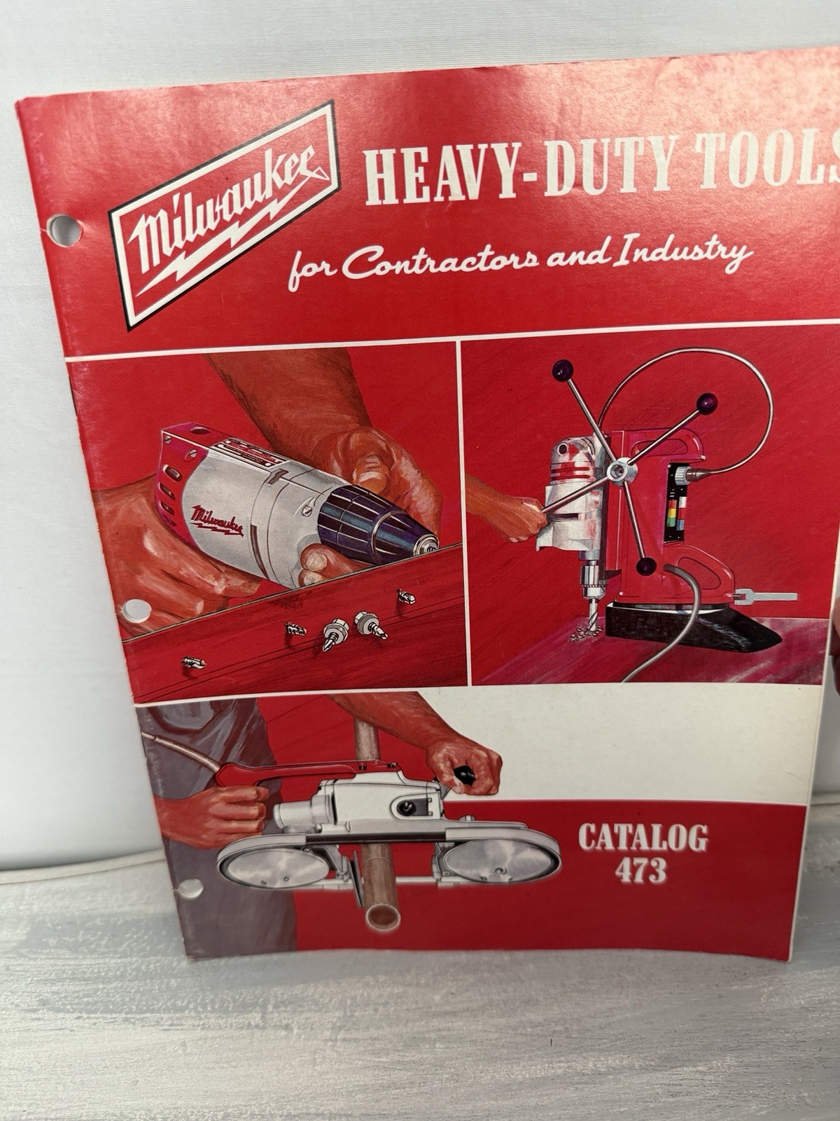 Milwaukee Heavy Duty Electric Tools Contractors & Industry Catalog 473