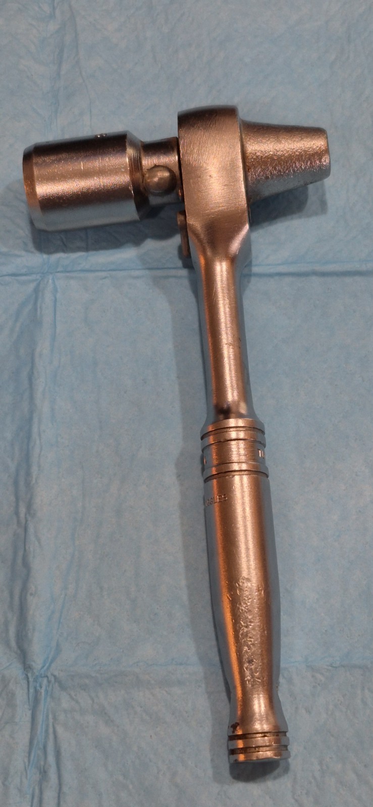 SNAP-ON / TUBELOX USA 1/2″ DRIVE HAMMER HEAD SCAFFOLD RATCHET N2949 7/8″ Socket