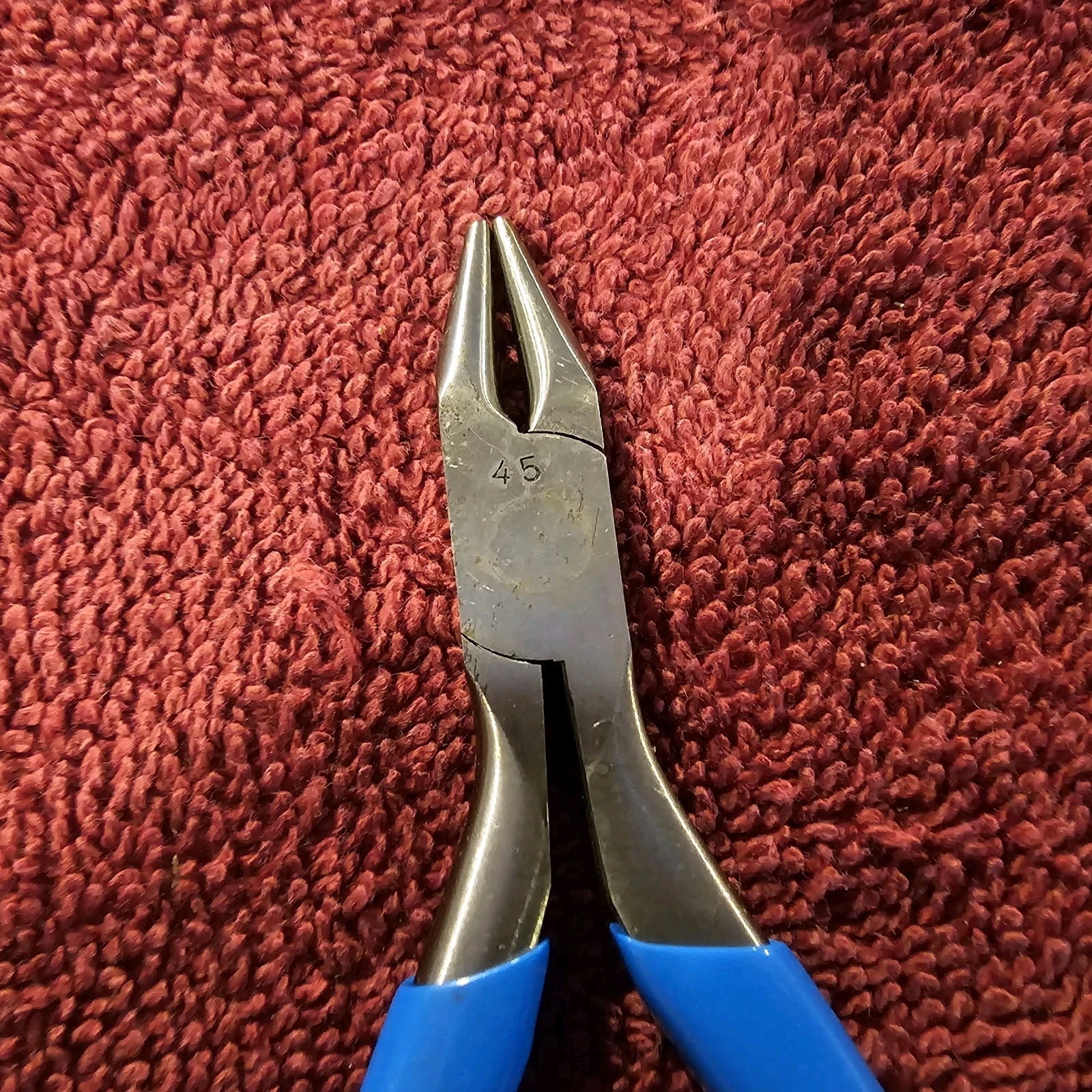 Vintage Channellock 45G Round Nose Pliers, New Old Stock #3