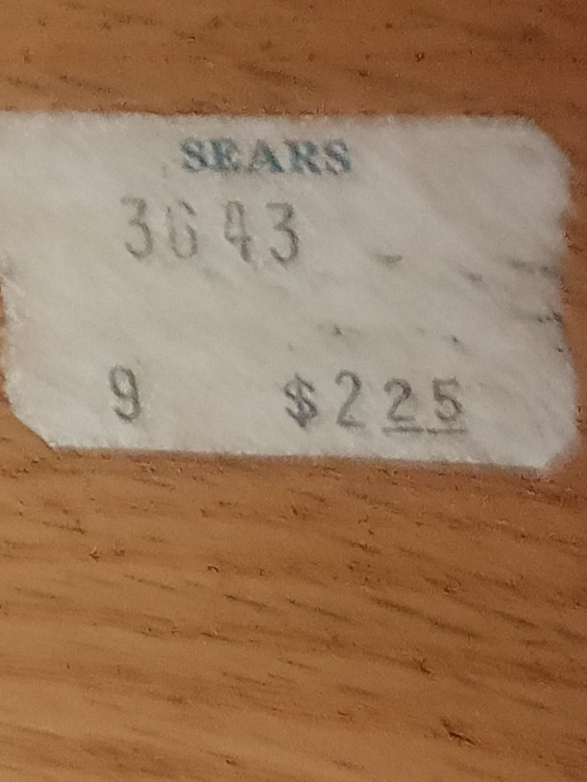 Vintage Sears Hard wood Mitre Box and Saw