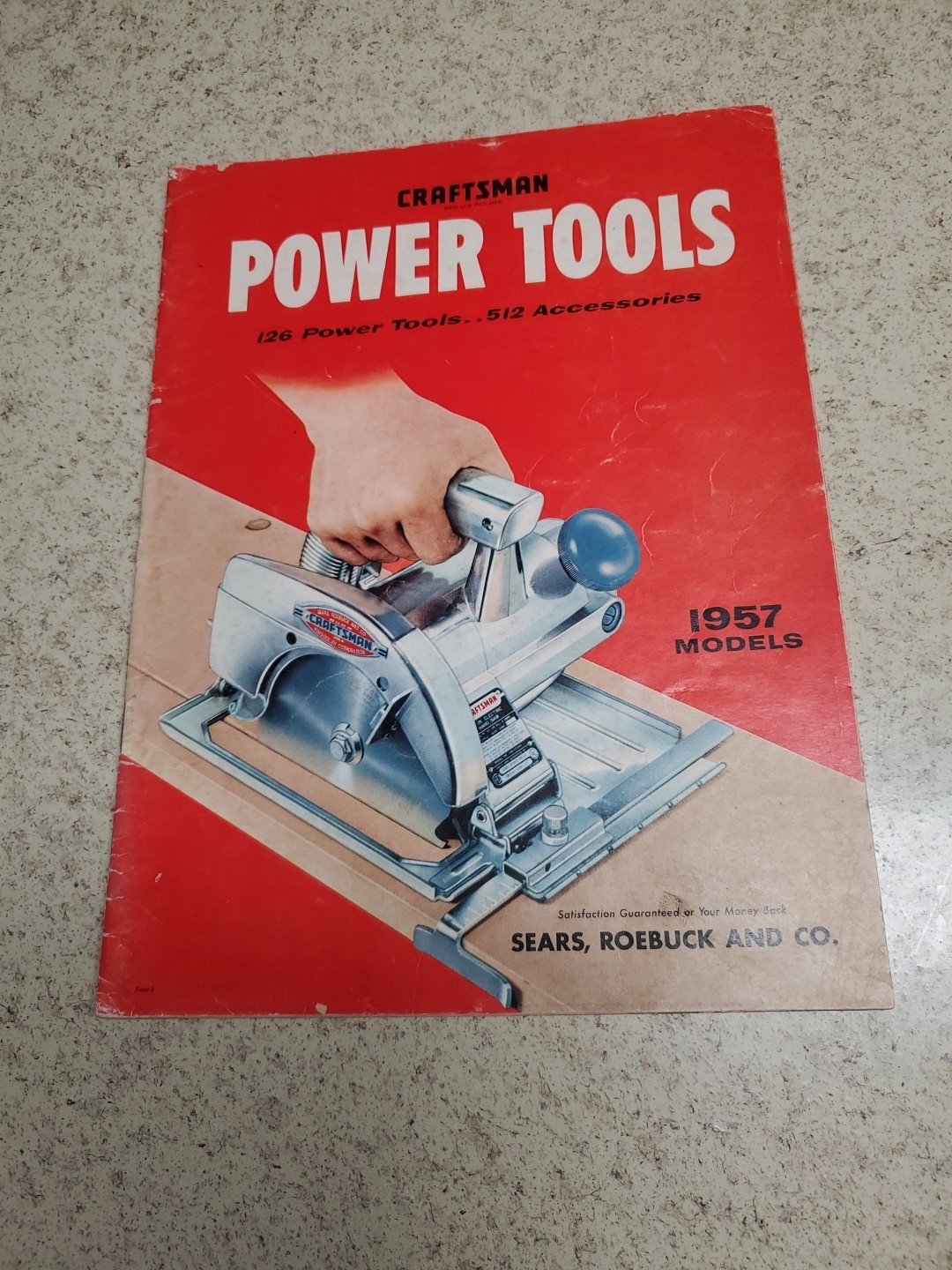 1957 Sears and Roebuck and Co. Craftsman Power Tools Catalog