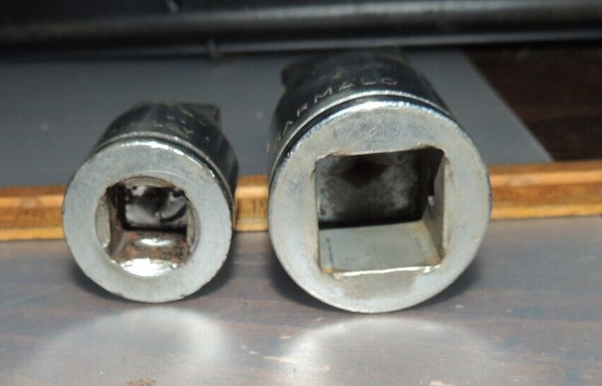 2 ARMSTRONG SOCKET ADAPTERS SH130 HX130, 1/2″ to 3/4″, 3/4″ female to 1″ male