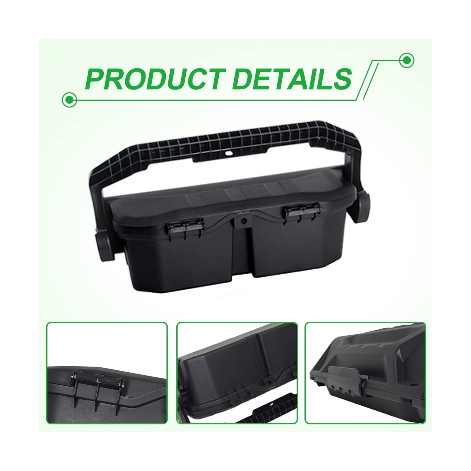 Dash Storage Box Compatible with Can-Am Defender HD5 HD8 HD10 MAX, Black Remo…