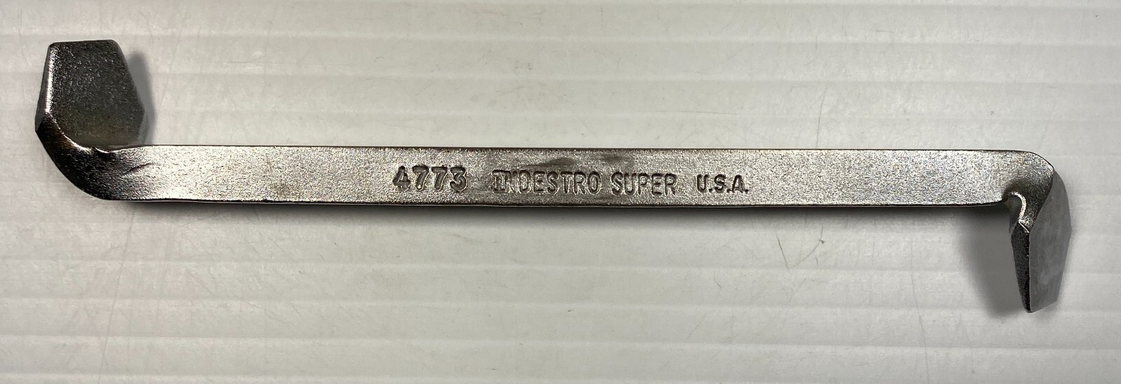 Vintage Indestro Super Tools 4773 Offset Slotted Flat Head Screwdriver USA Tool