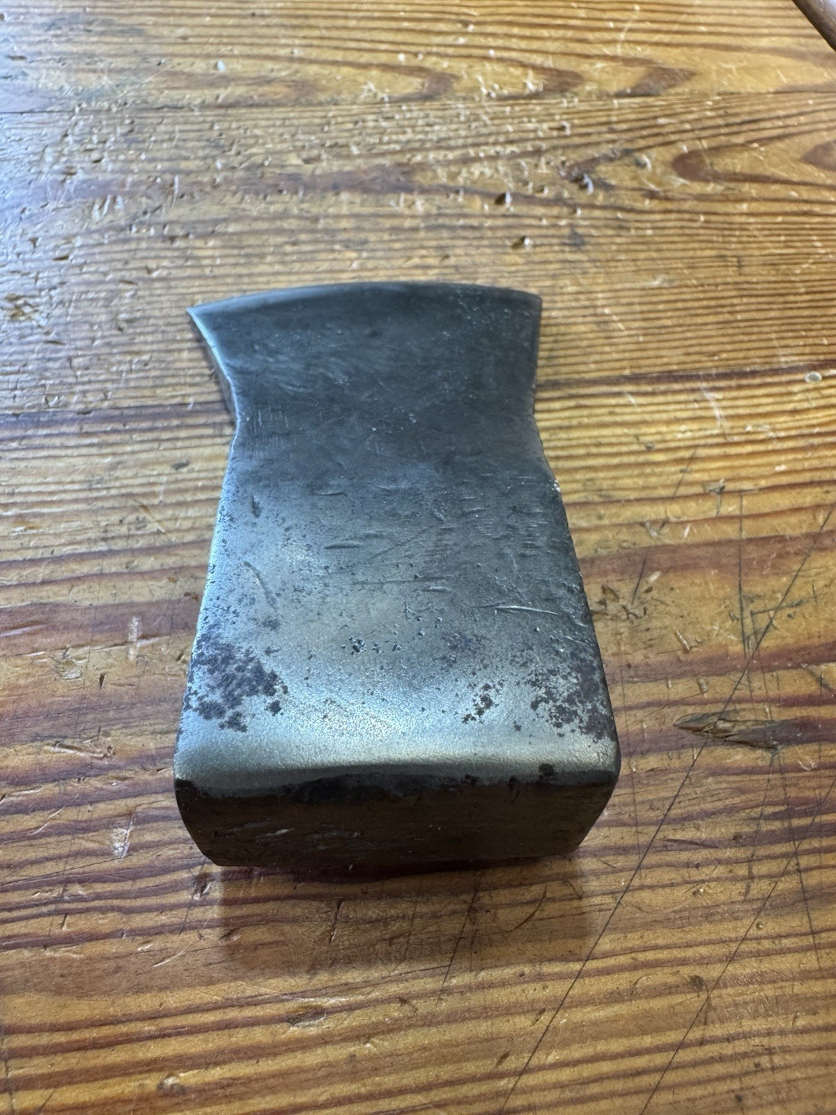 Vintage Thick Unmarked Hatchet Head 1-1/2” Eye 1lb 9oz (251)