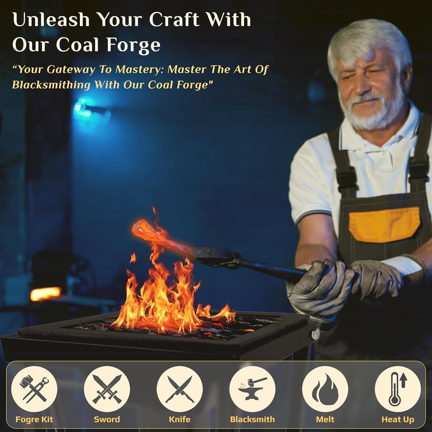 Blacksmithing Welded Firepot Coal Forge 10 x12 Inch Blacksmith Forging Tools
