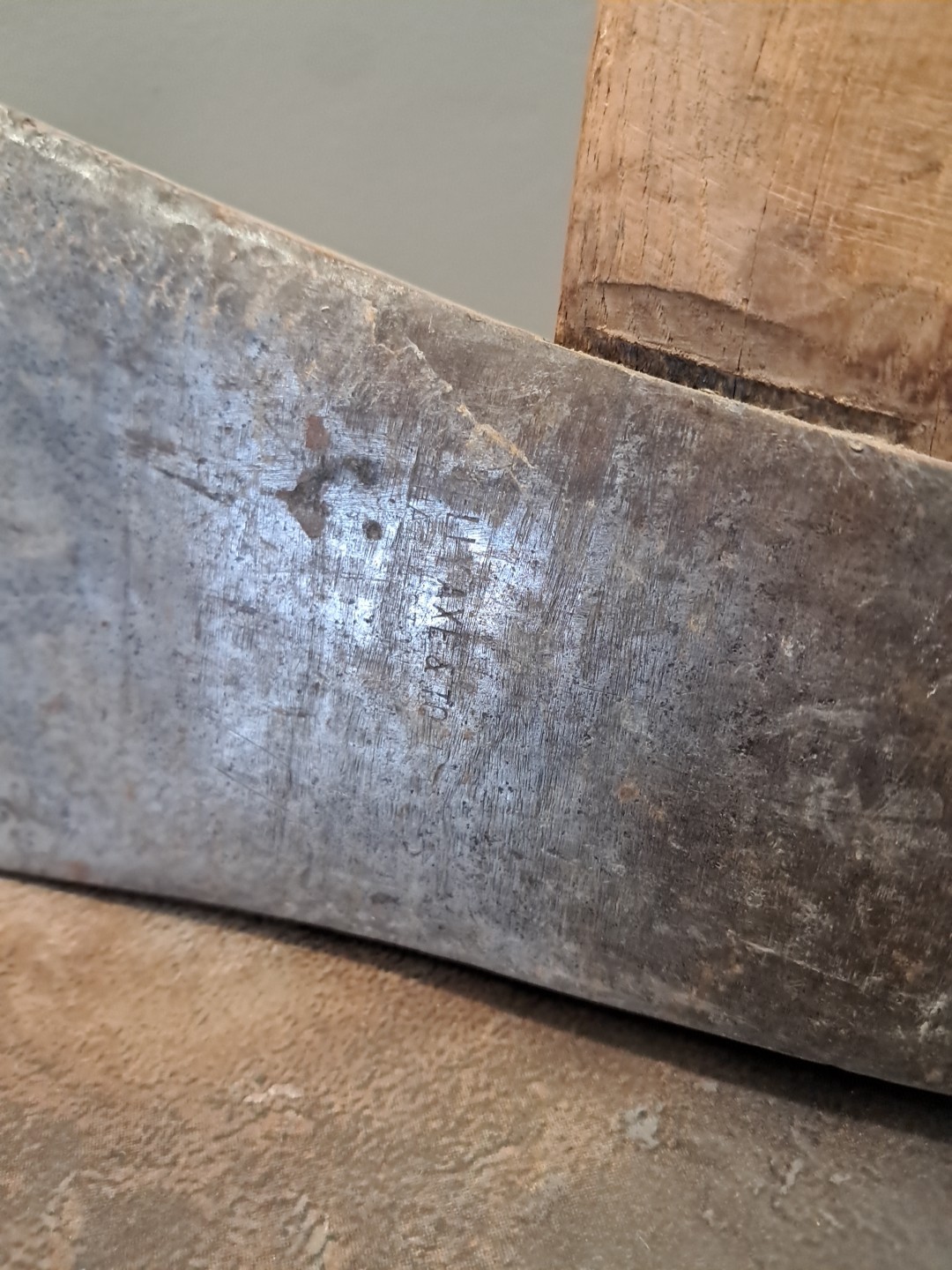 LARGE TRUE TEMPER FLINT EDGE KELLY WORKS AXE 6.4LBS TOTAL WEIGHT