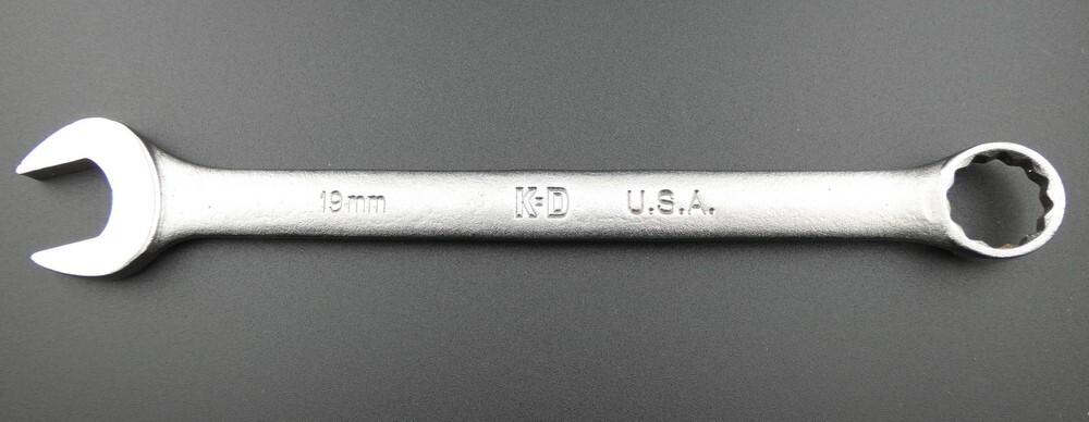 K-D Combination 19mm Wrench 63619 – 12 Point Made in the USA