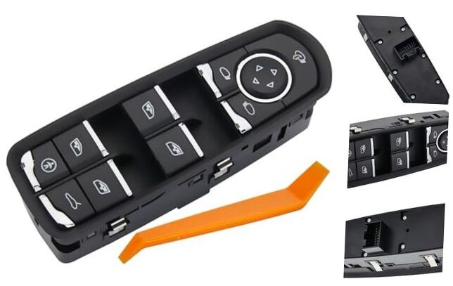 Master Power Window Switch fits for Porsche Cayenne Panamera 2011-2016.Driver