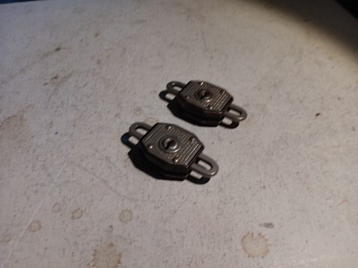 2 Vintage Double Cylinder Padlocks Made in Western Germany No Keys