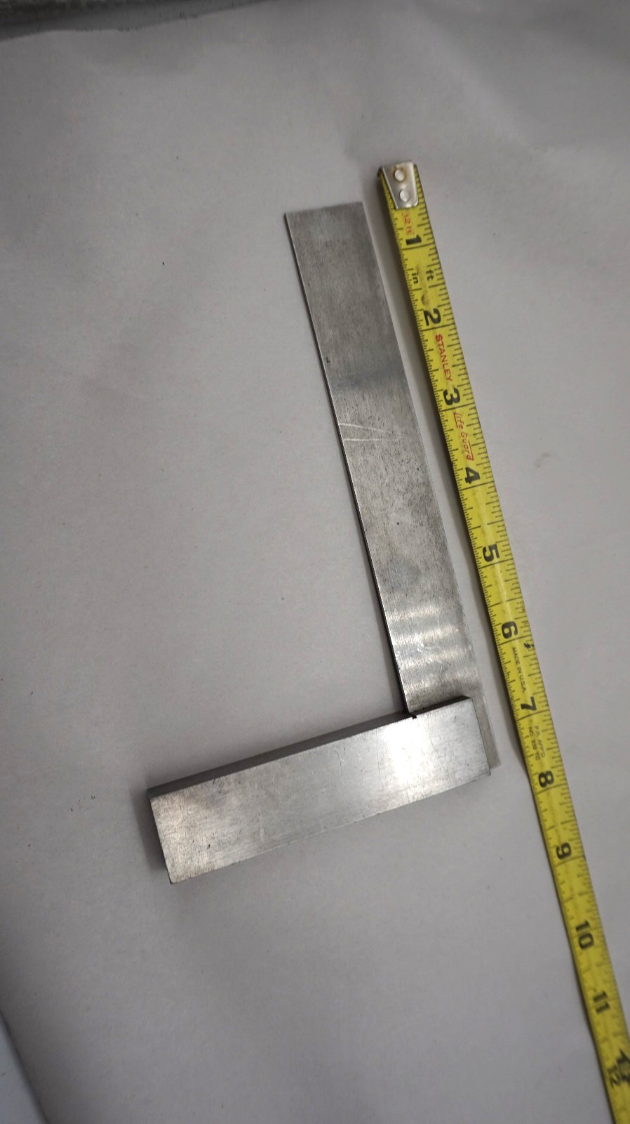 Vintage Moore & Wright Precision Set Square Tool 6″ Sheffield England Machinist