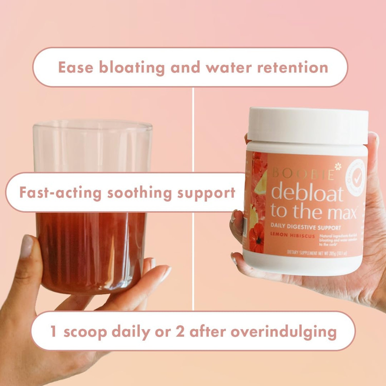 Boobie Debloat to the Max | Rapid Debloating for Women & Men | L-Glutamine an…
