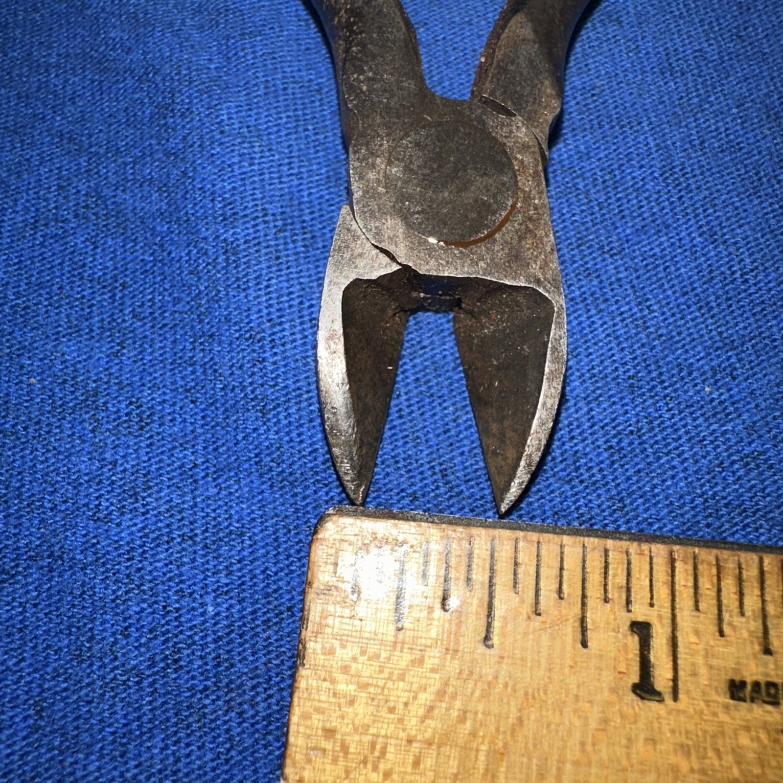 Two Vintage UTICA Diagonal Wire Cutters #41-5 & #41-4 Used
