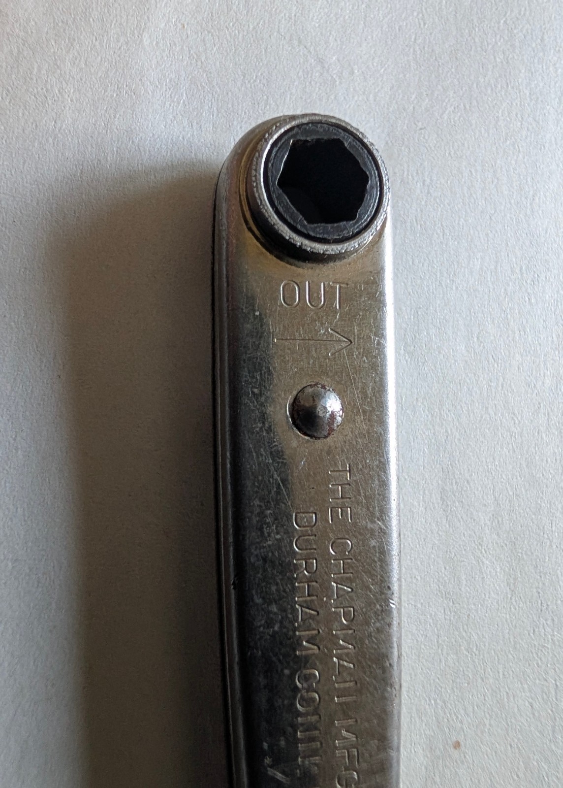 Vintage Chapman CM-13 Ratchet with Various Bits – Made in USA