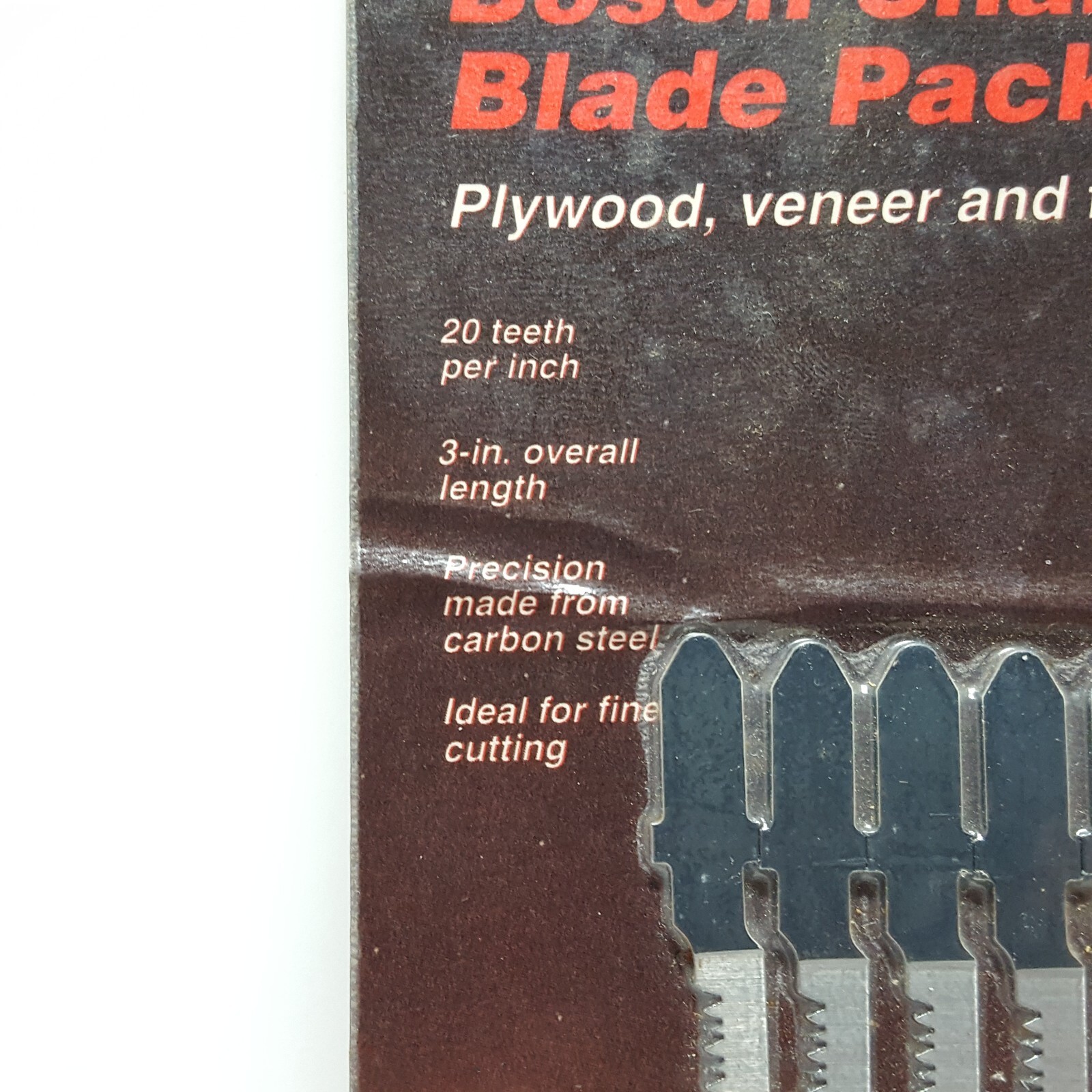 NOS Vintage Craftsman 8 Pack Bosch T-Shank 3″ 20 TPI Sabre Saw Blades 9-28843