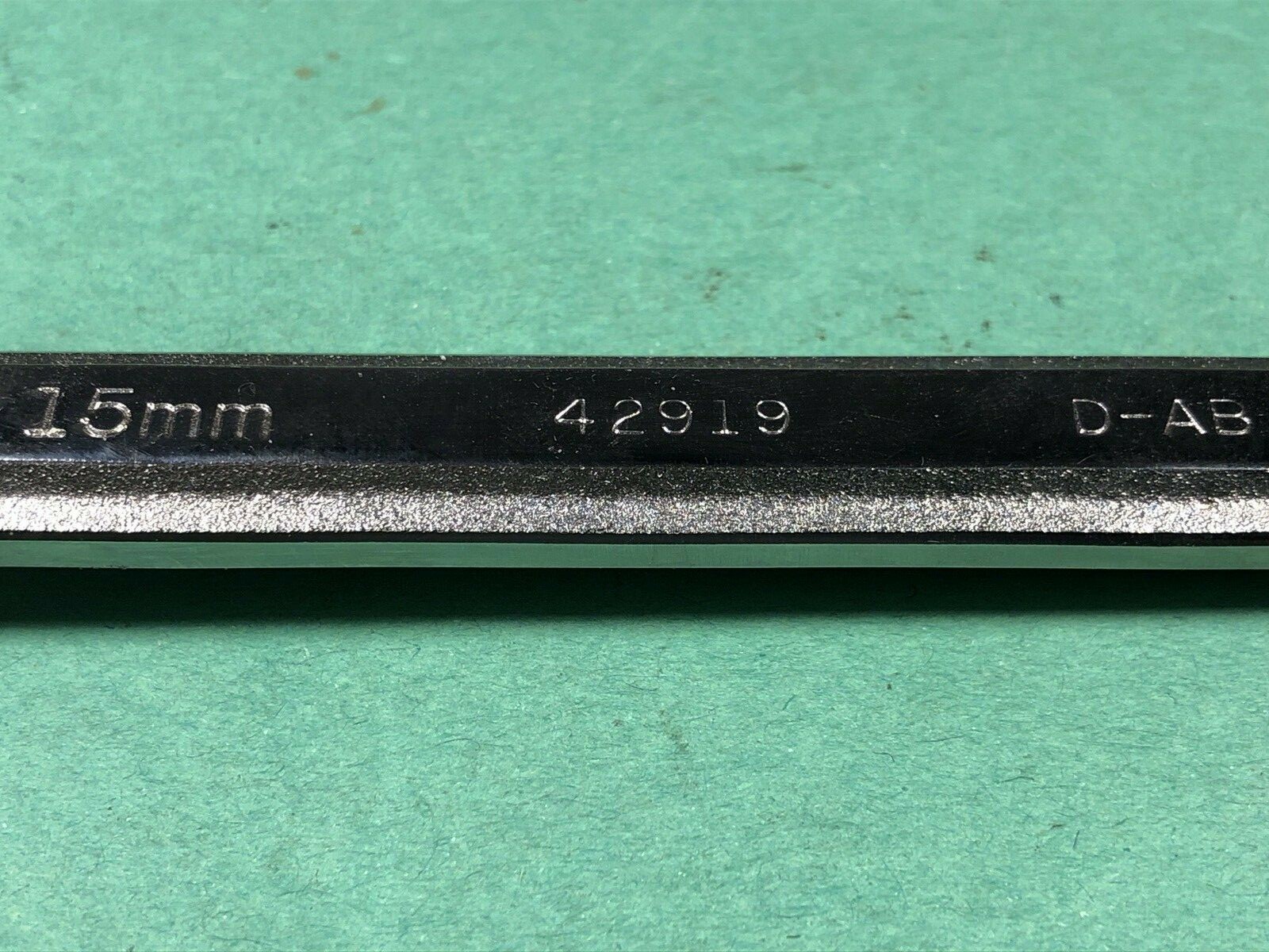 Craftsman | 15mm Combination Wrench | D-AB Series | 42919 | Very Good Condition