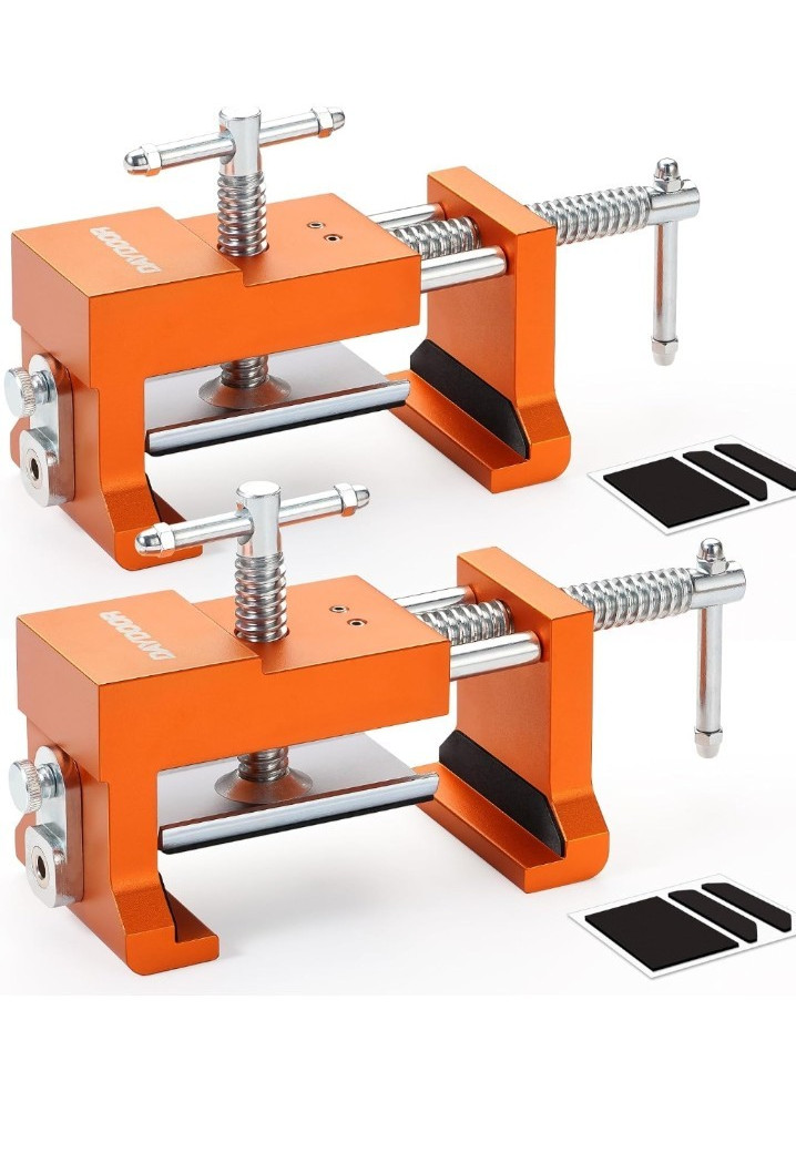 AMGSH Cabinet Clamps, Set of 2 Orange