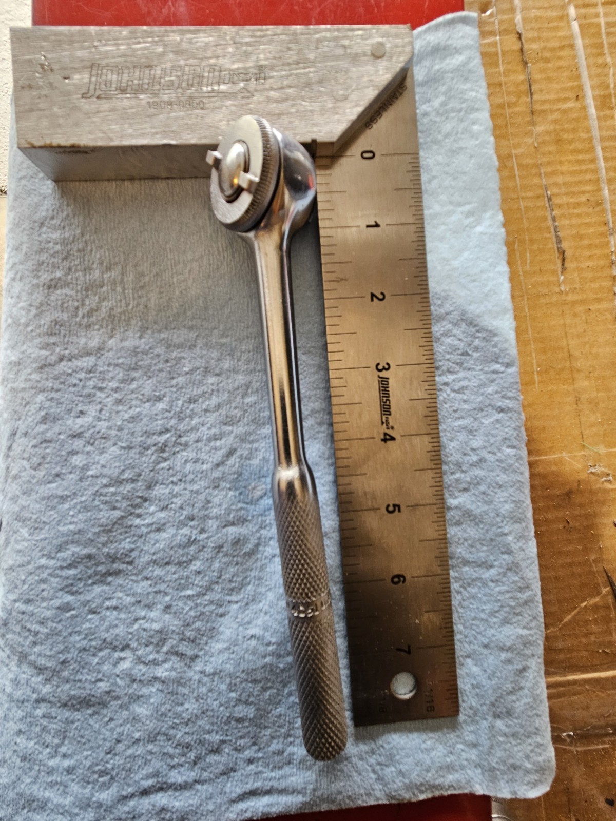 Near MINT!! Walden 4051 3/8 Inch Drive Thumb Wheel Ratchet