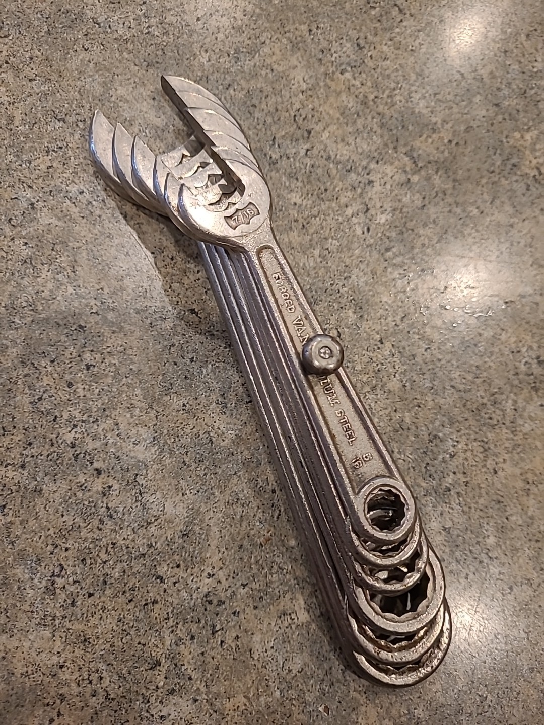 Vintage AUTO-KIT no. 100 Wrench Set