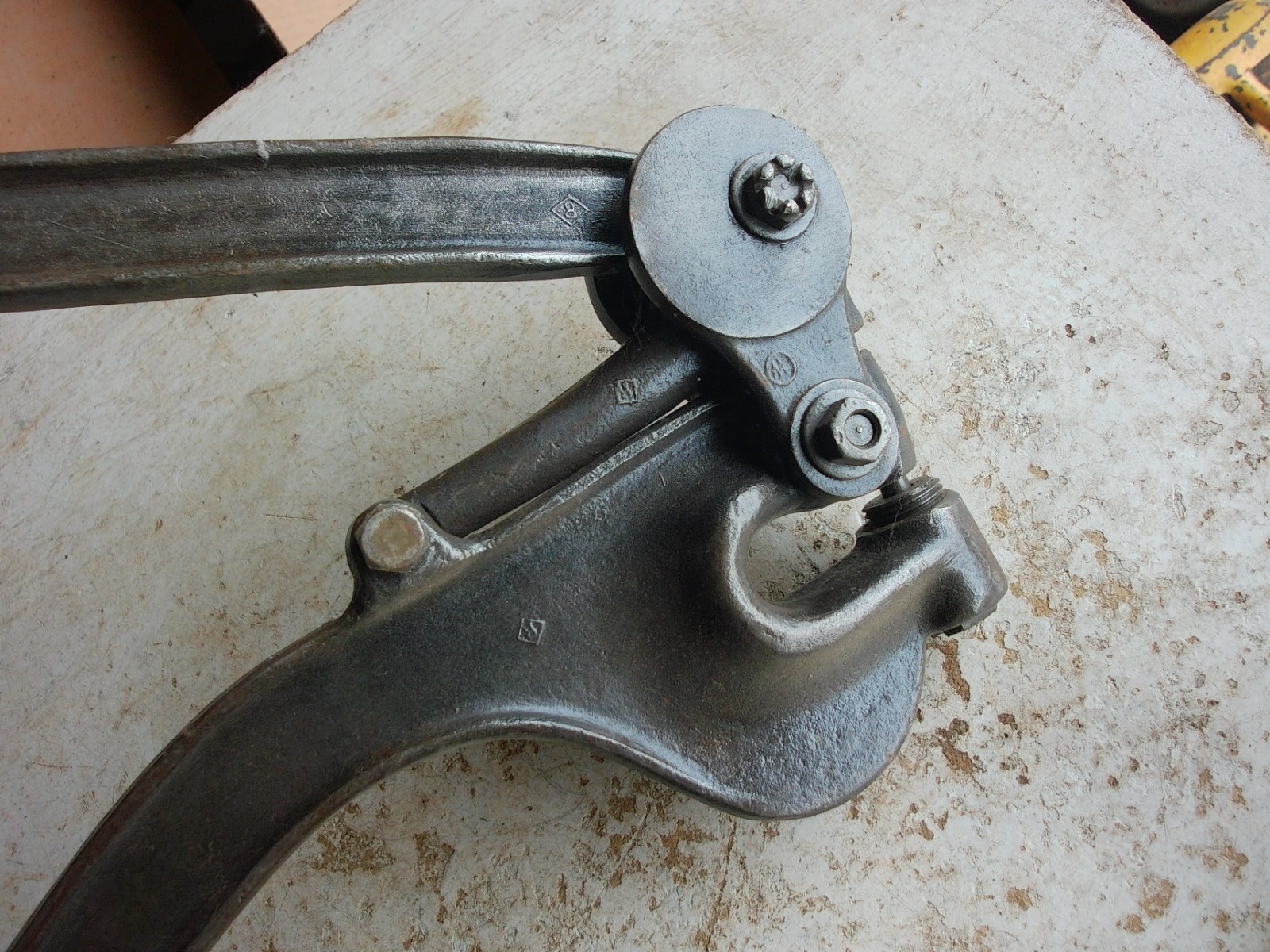 Vintage Whitney Metal Tool Co. Punch No. 7 Tool Patent 1913 Lot 26-22-3-N