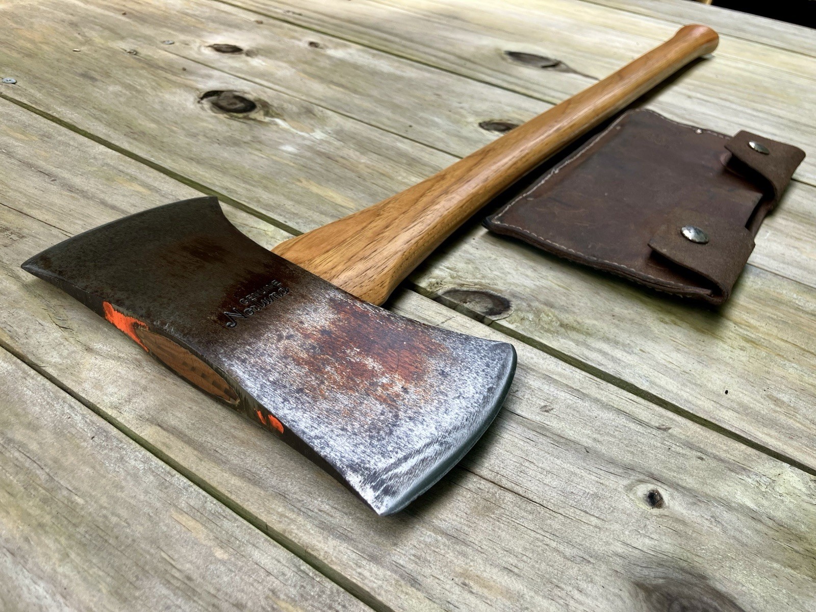 Vintage Genuine Norlund Double Bit Cruiser Axe