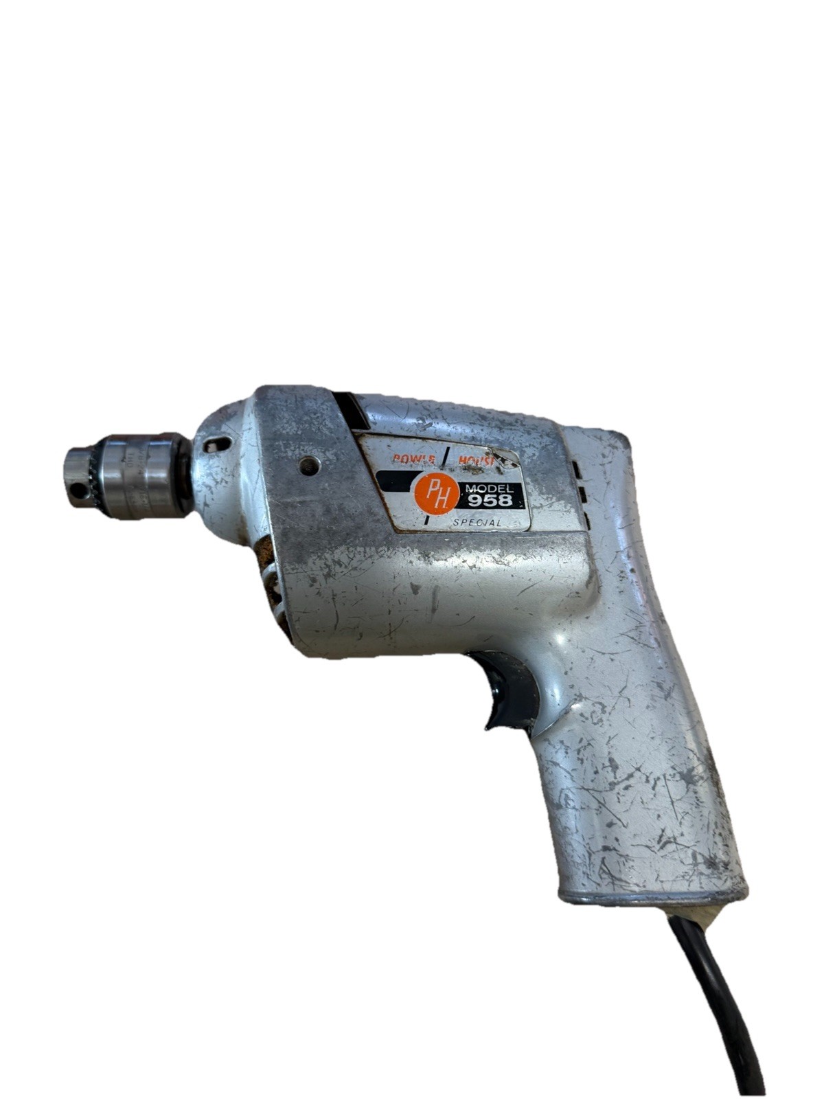 Vintage Power House Model 958 Special 1/4” Electric Drill McGraw Edison 115V