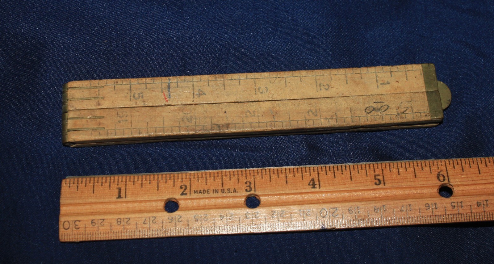Vintage Stanley Folding Ruler No. 61